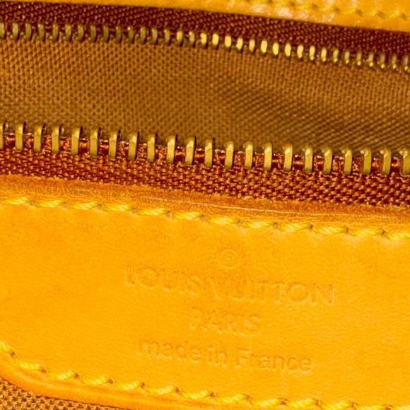 AUTH & VTG LOUIE VUITTON BROWN MONOGRAM CANVAS BATIGNOLLES VERTICAL ED. TOTE - Picture 5 of 16